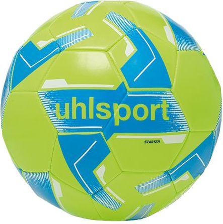 Мяч футбольный Uhlsport STARTER 5 1001726 02 0001 Салатовый/Голубой