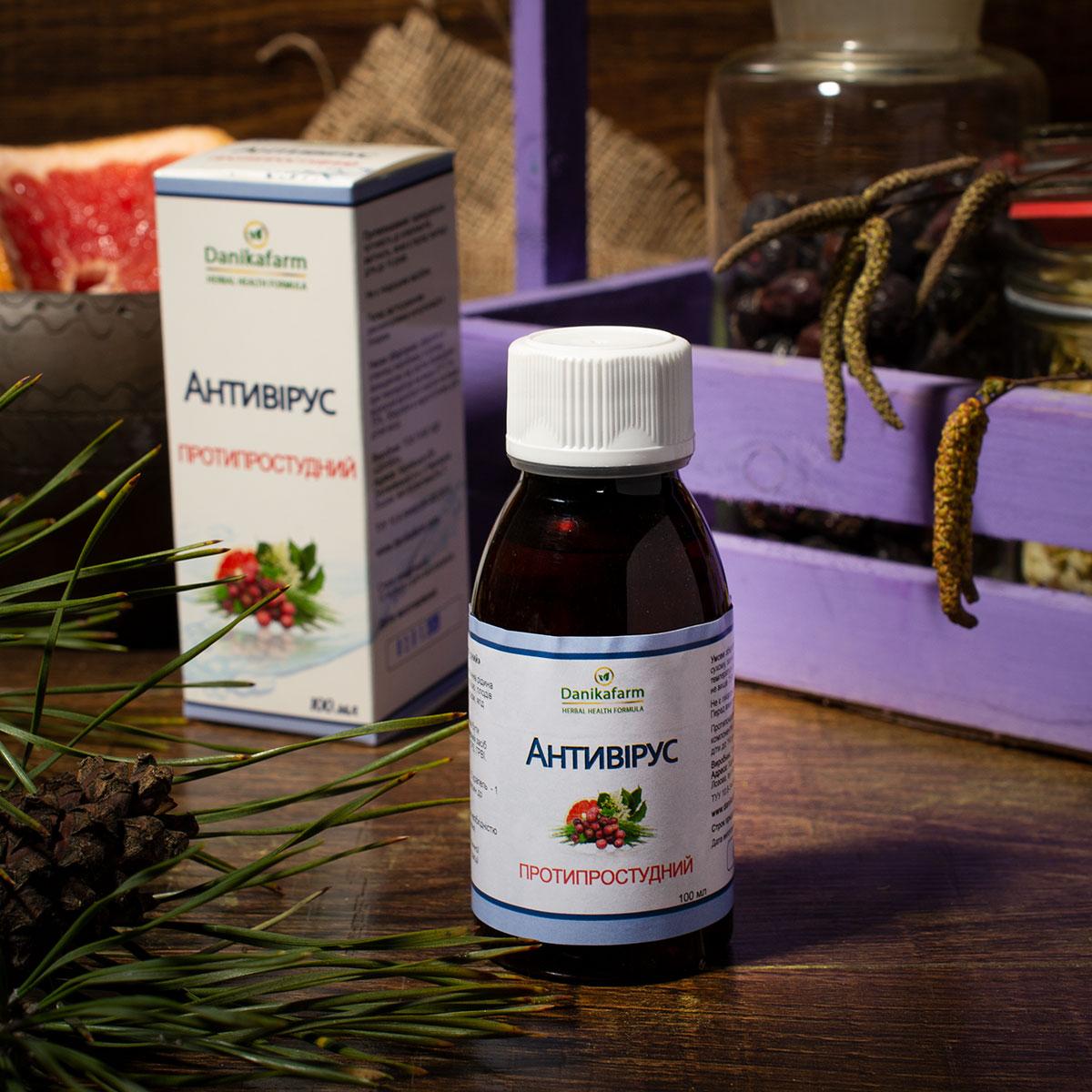 Натуральная добавка ДаникаФарм БАЖ Антивирус 100 мл