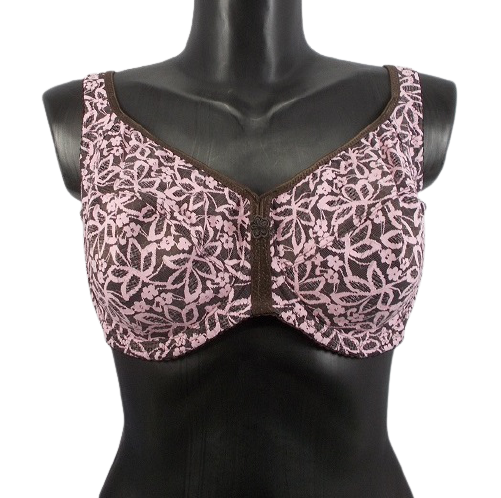 Бюстгальтер Lanny mode 11558 100F Коричневый/Розовый (1389177629)