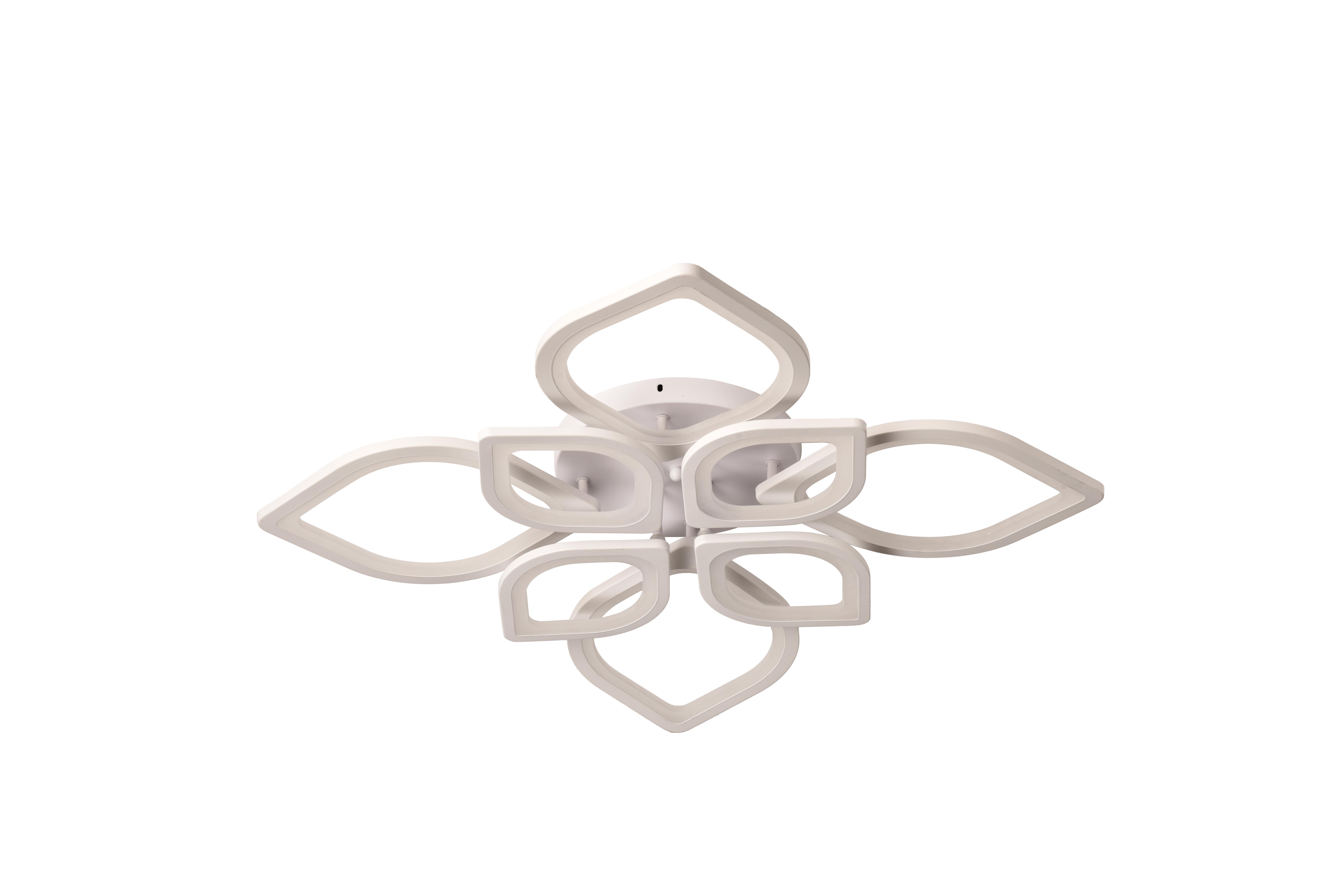 Люстра светодиодная акриловая Valeso V L6132-8 WT