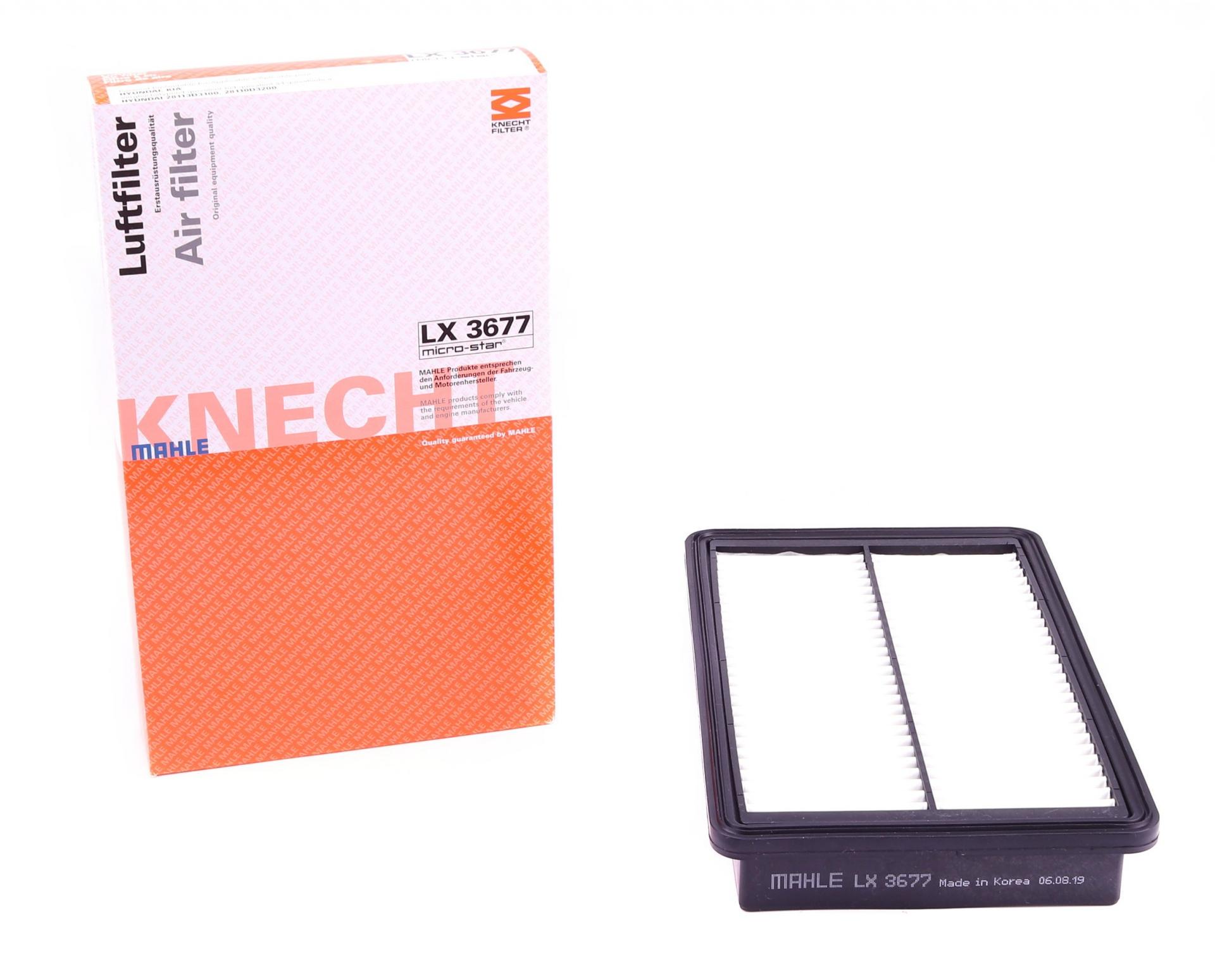 Фильтр воздушный KNECHT для Hyundai Tucson/Kia Sportage 15- (LX 3677)