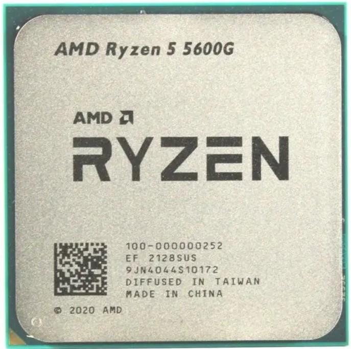 Процесор AMD Ryzen 5 5600G версія tray без кулера (100-000000252)