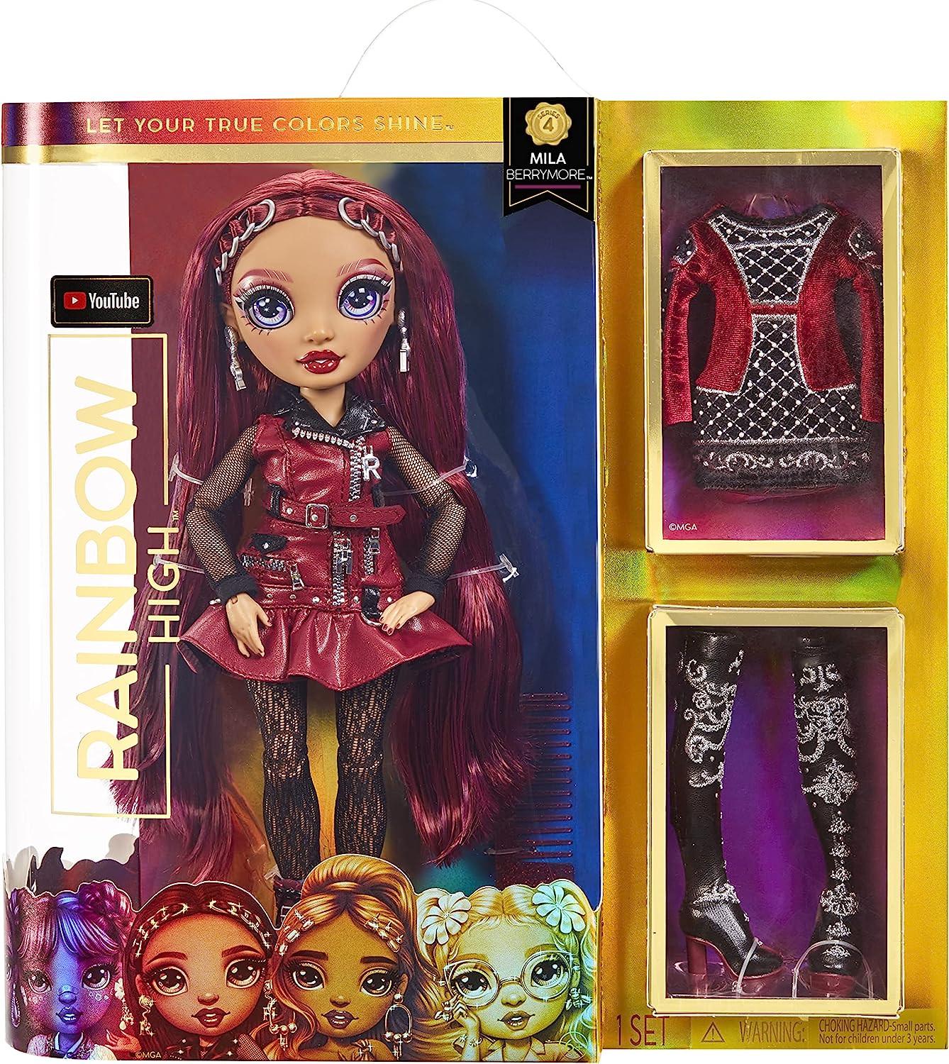 Кукла Rainbow High Mila Berrymore- Burgundy Fashion Doll (RH029) - фото 1