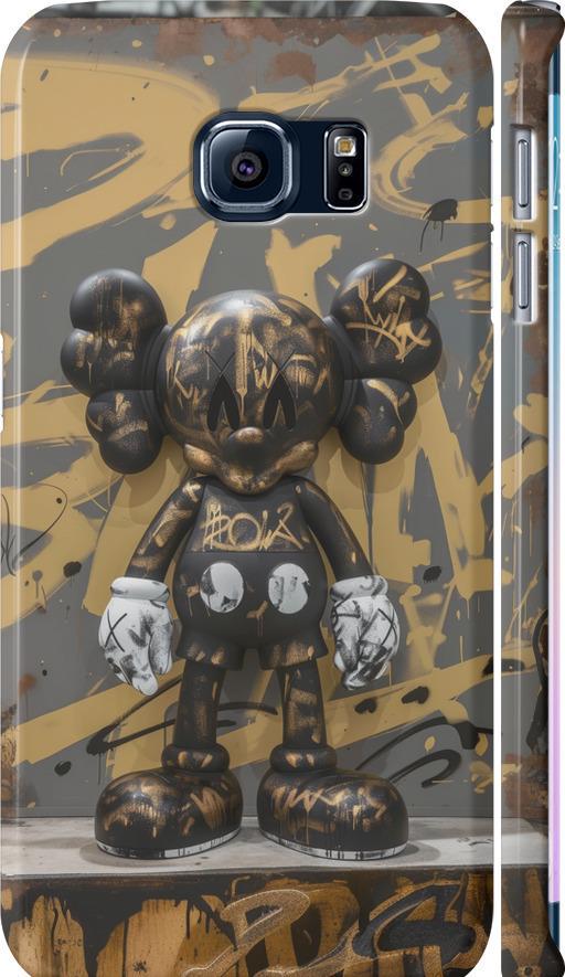 Чехол на Samsung Galaxy S6 Edge G925F Bronze kaws (6097m-83-42517)