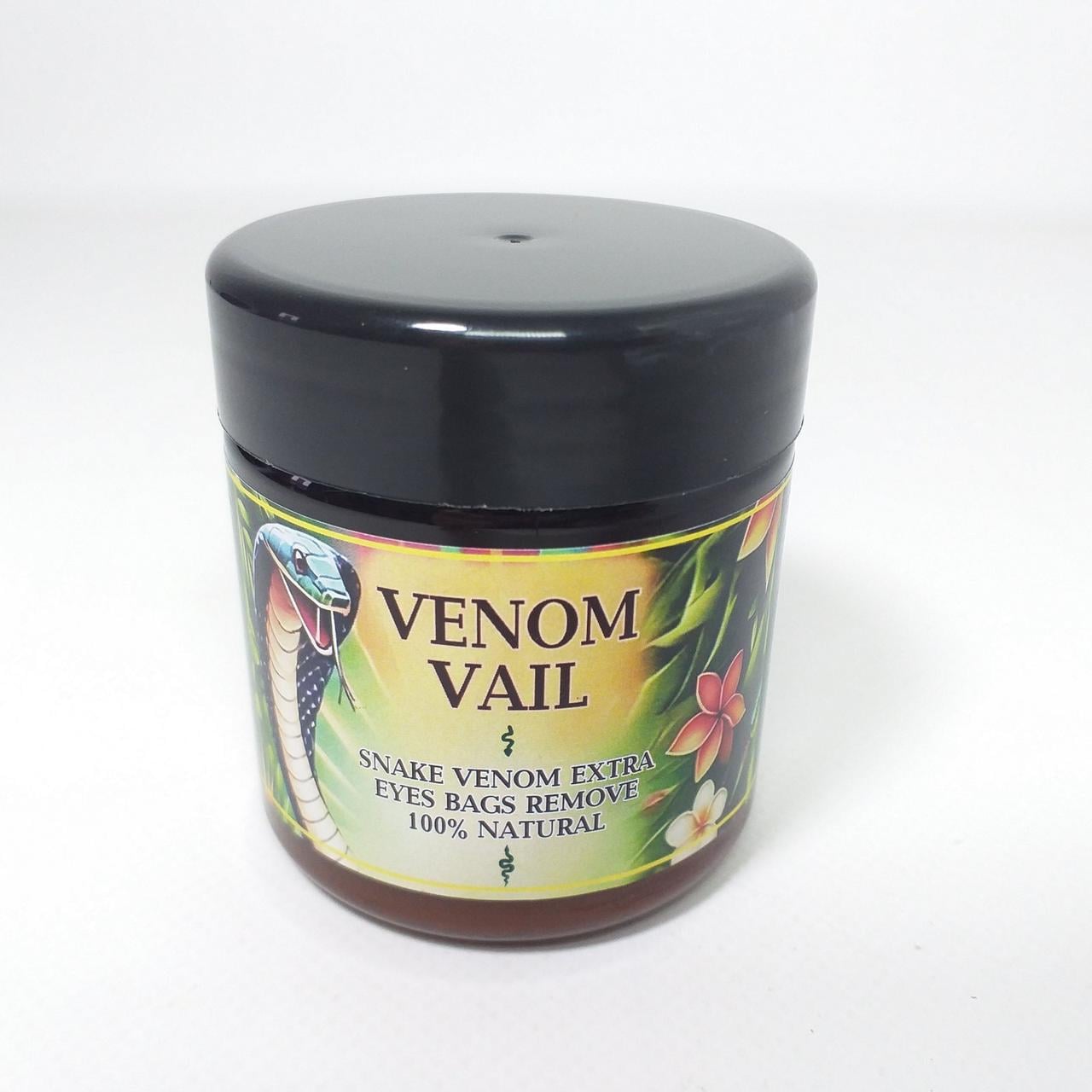 Крем для кожи вокруг глаз VENOM VAIL от мешков и темных кругов пептид змеиного яда 180 г Крем для кожи вокруг глаз VENOM VAIL от мешков и темных кругов пептид змеиного яда 180 г