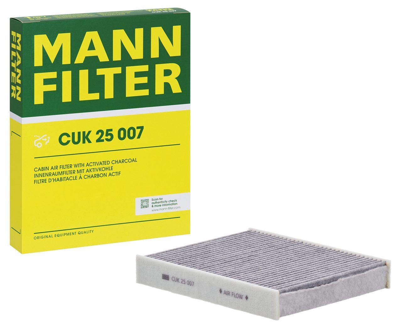 Фильтр салона воздушный Mann-Filter (CUK25007)