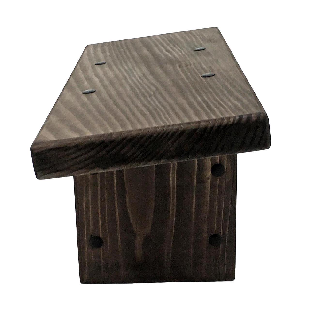 Скамейка для медитации из дерева Тулиан Мокко (СМЕ-000310) - фото 2