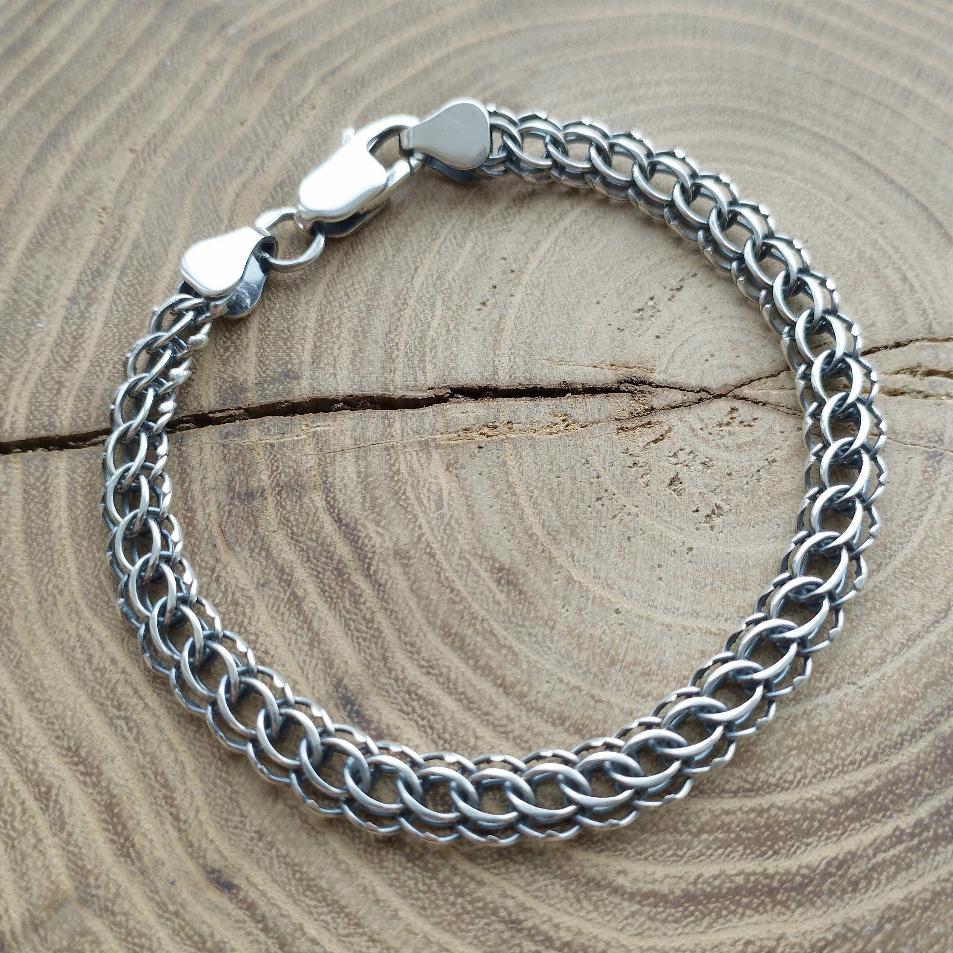 Браслет серебряный Diva плетения Венеция р. 21 (253бр21)