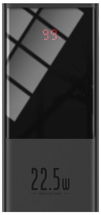 Батарея портативная Powerbank Baseus PPMN-B01 Bipow Di Baseus Super Mini Digital Display 20000 mAh 22.5W Black