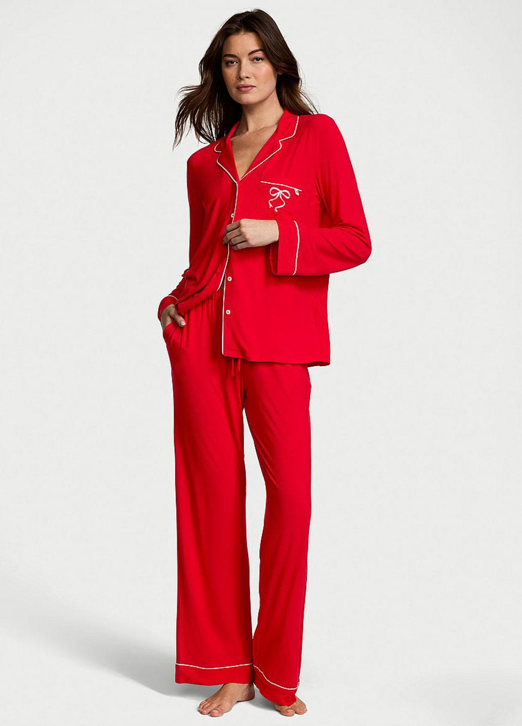 Пижама Victoria's Secret XL Красный (7000417435QBJXL.R)