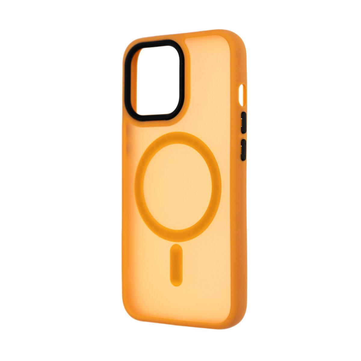 Противоударный чехол для Apple iPhone 13 Pro Cosmic Magnetic Color HQ / Orange