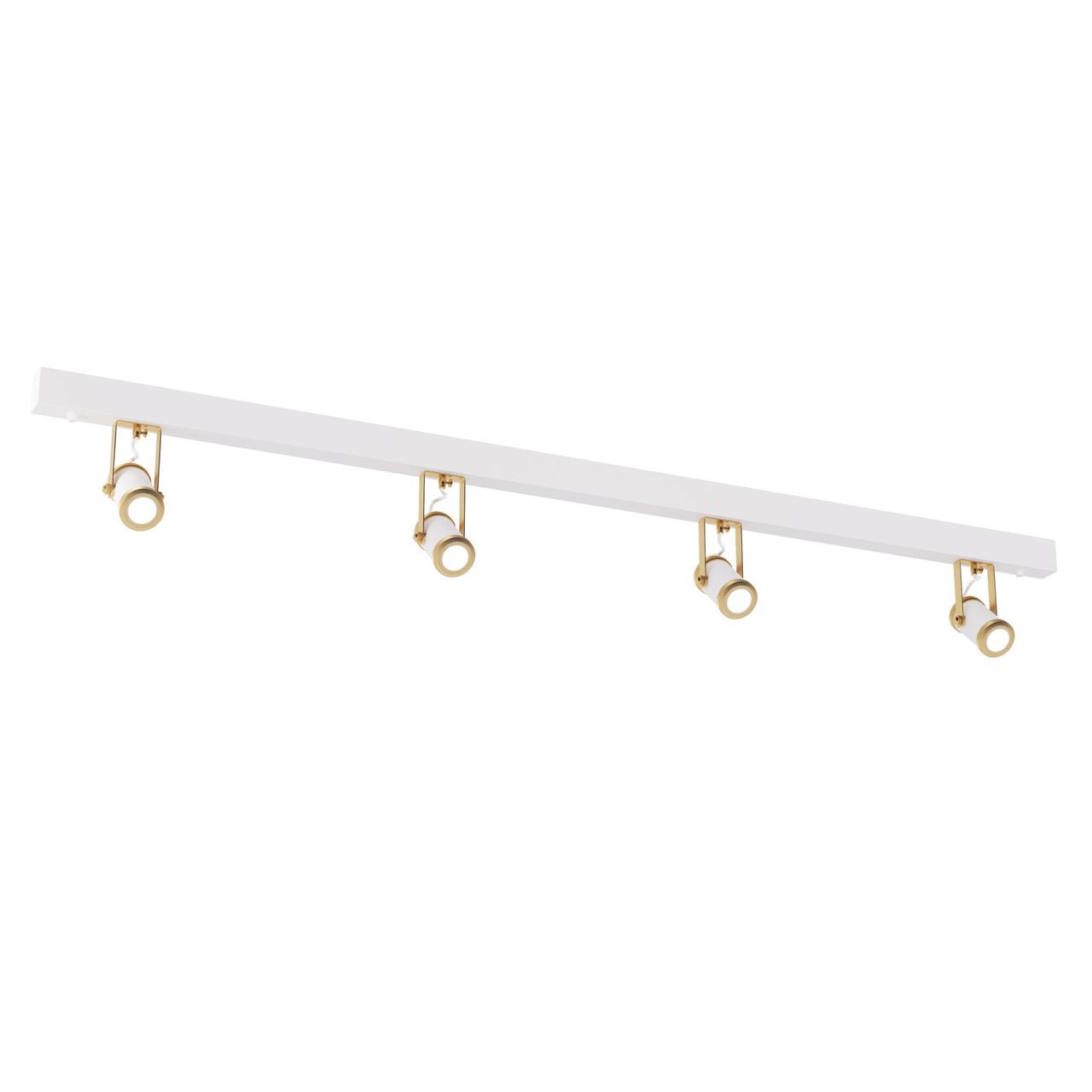 Люстра потолочная Pikart Lights 4Spots 24275 Золотой/Белый (1692308166)