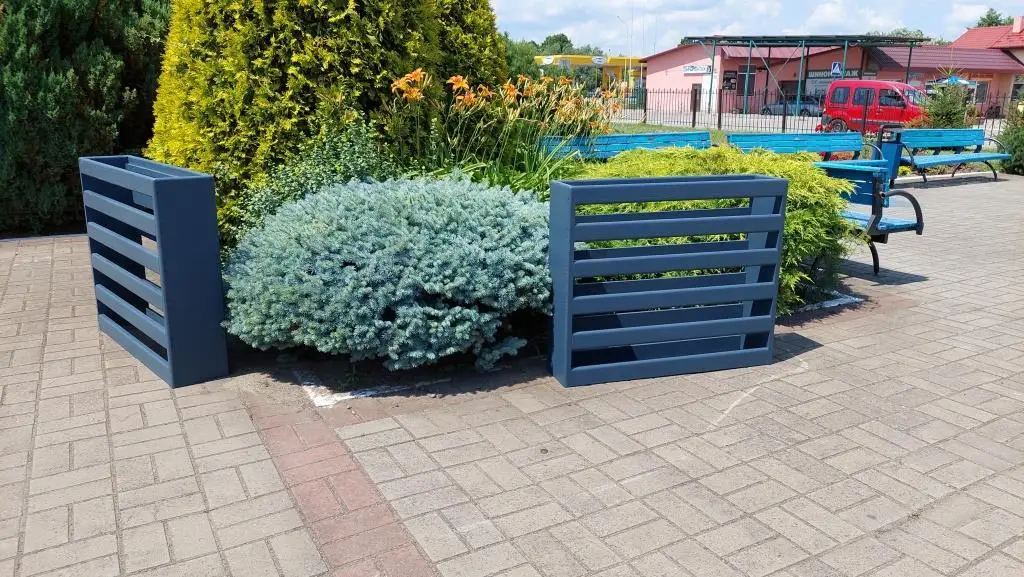 Вазоны для летних террас Престиж Графитовый (В-001) - фото 2 Вазоны для летних террас Престиж Графитовый (В-001) - фото 2