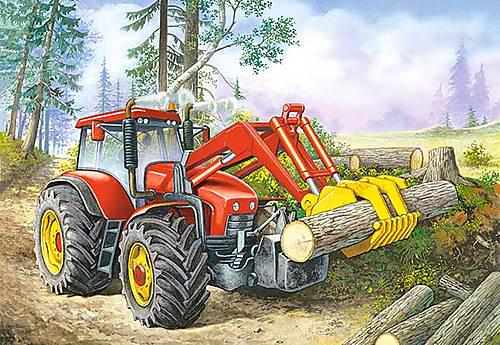 Пазл класичний Castorland Лісоповал 32х23 см 60 ел.
