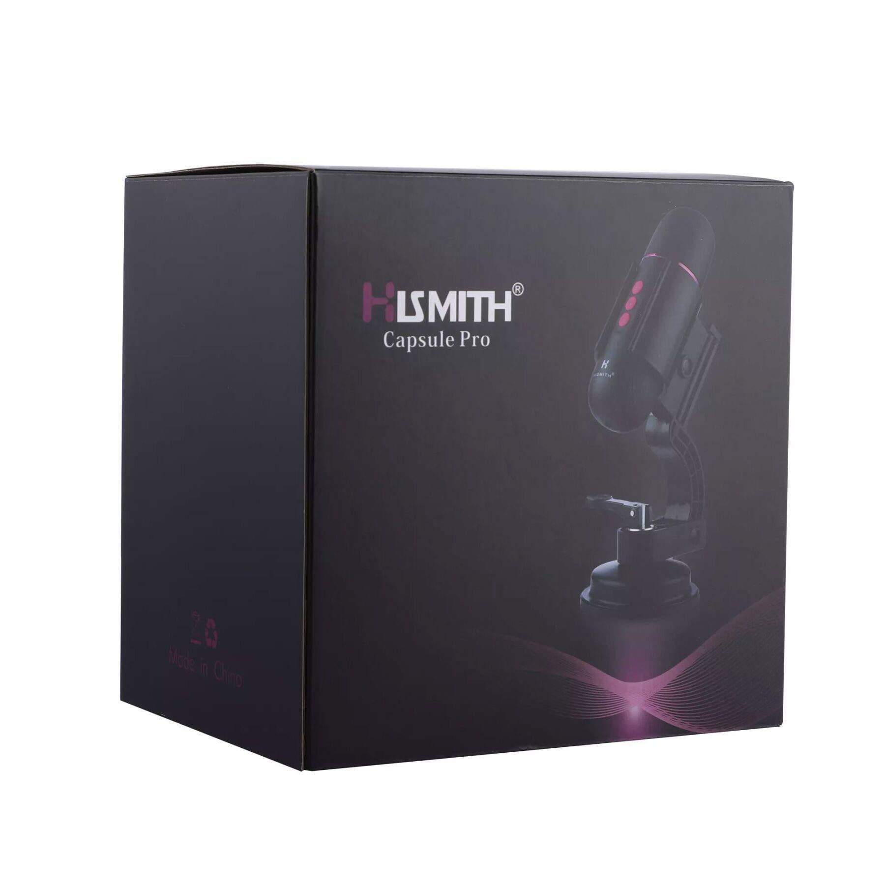 Секс-машина мини Hismith Mini Capsule Sex-Machine with Strong Suction Cup перезаряжаемая (SO6197)