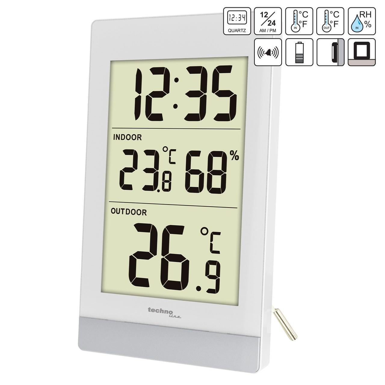 Термогигрометр Technoline WS7039 White (WS7039) - фото 3 Термогигрометр Technoline WS7039 White (WS7039) - фото 3