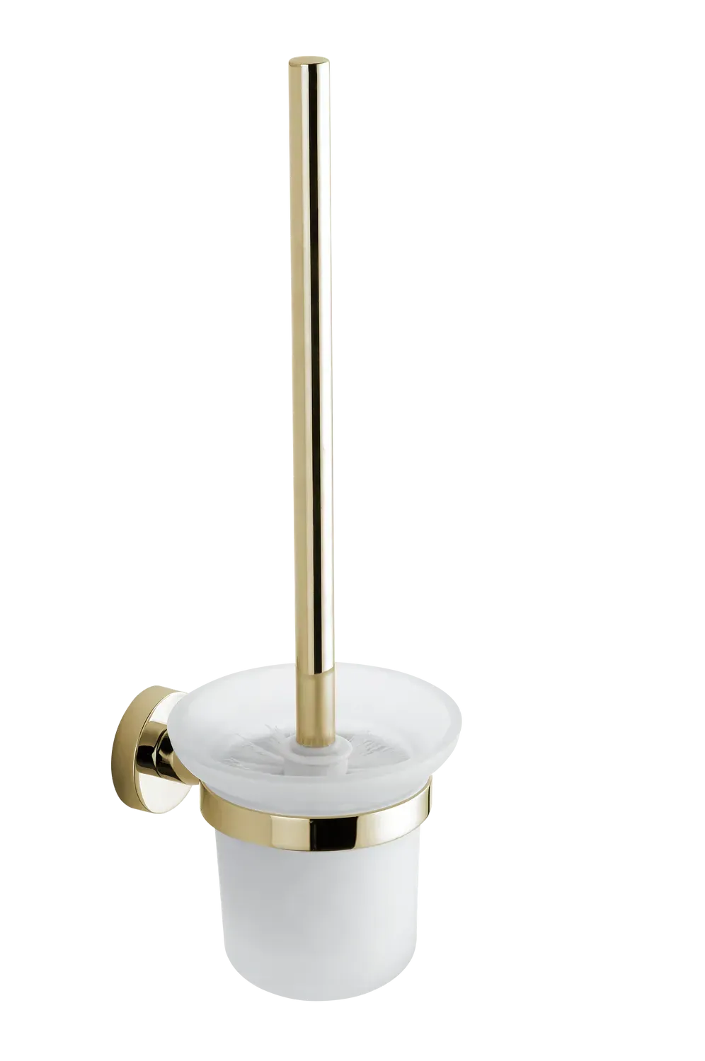 Щетка для унитаза VBI URANUS настенная Gold (VBI-040410GL)