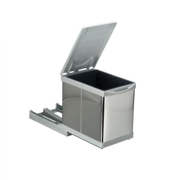 Мусорное ведро Pelikan Toty встроенное на выдвижном механизме 16 л (21700)