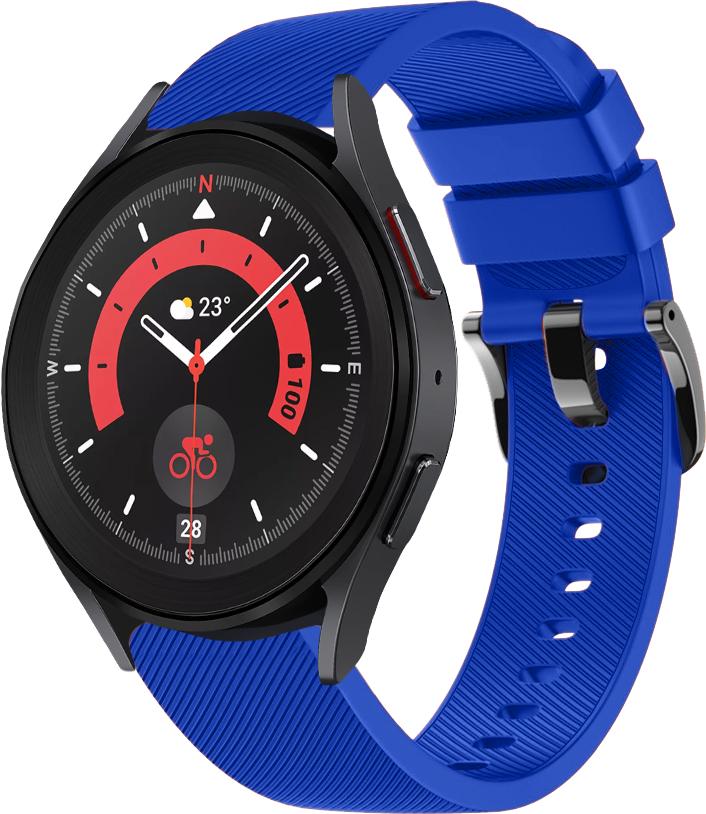 Ремінець Cross для Galaxy Watch 5 Pro Blue (29665-28) - фото 1 Ремінець Cross для Galaxy Watch 5 Pro Blue (29665-28) - фото 1