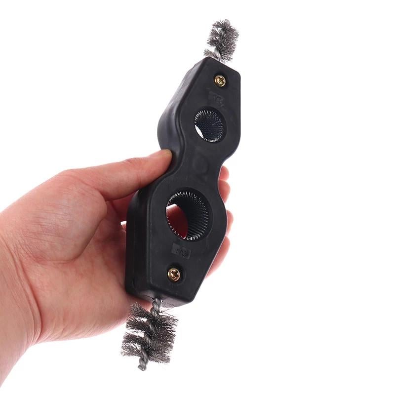 Ручной очиститель клемм аккумуляторов 4 в 1 (black)