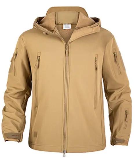 Куртка флісова з підкладкою Solve Shark Skin Softshell Assaultt 3XL Койот (KT6001005)