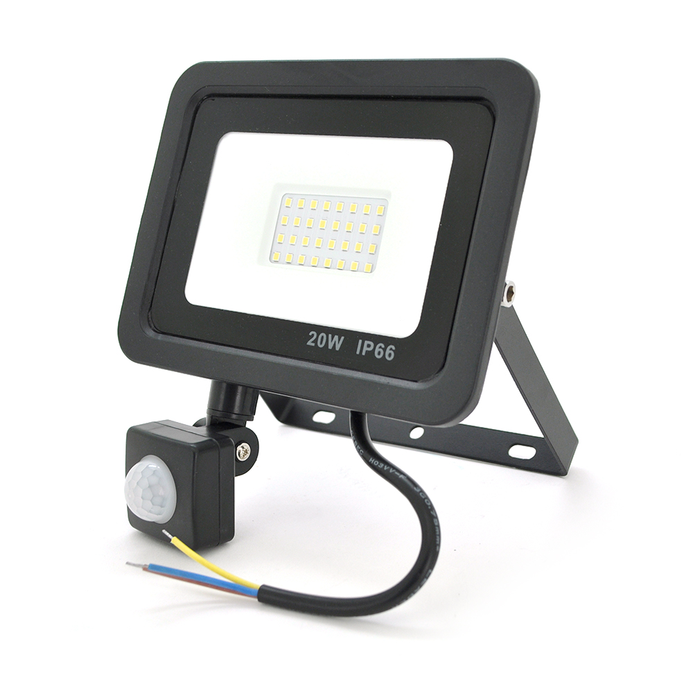 Прожектор LED с датчиком движения Ritar ZB-PGGY-20W 20W SMD2835 (17288)