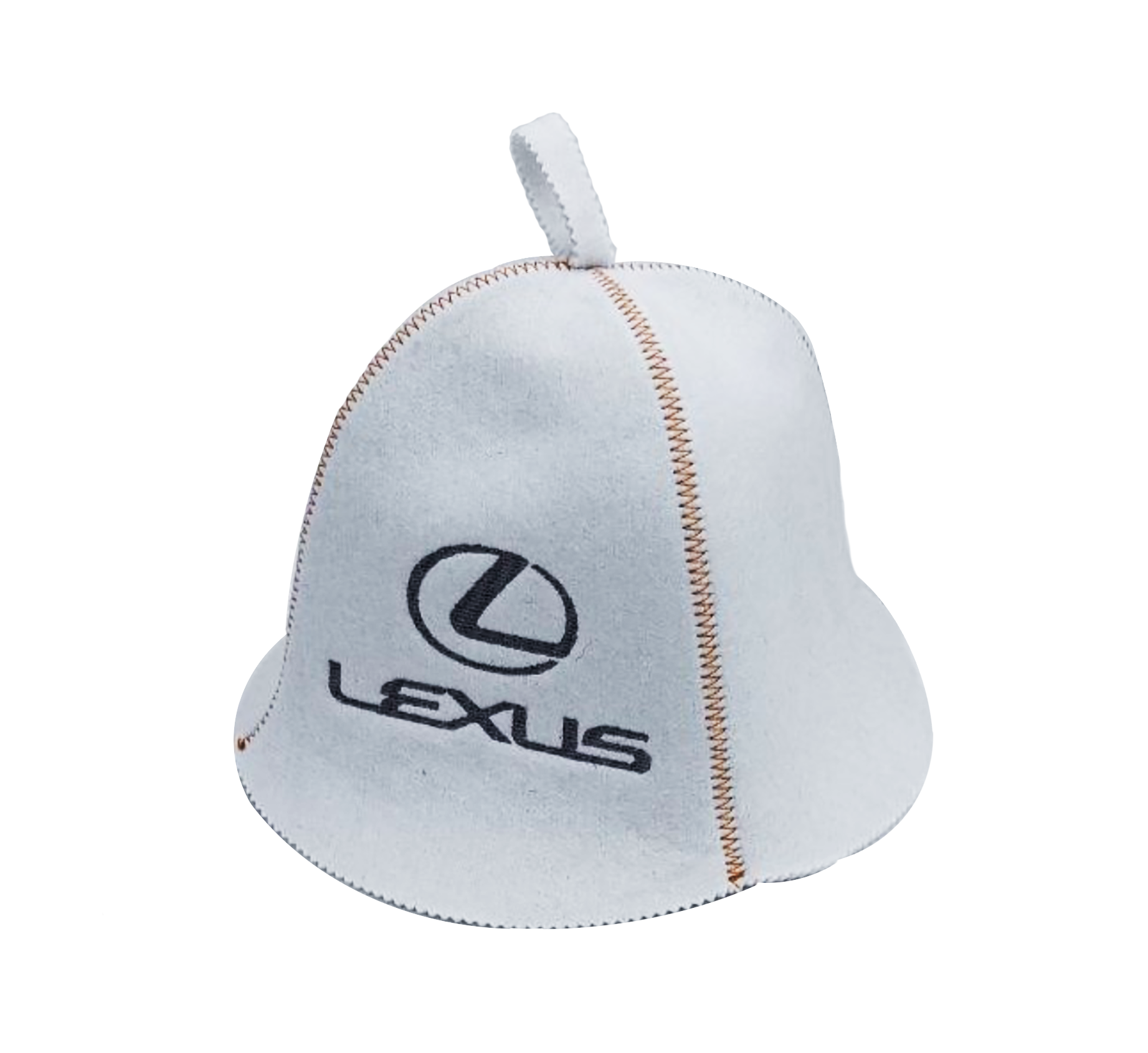 Шапка для сауны и бани Sunroz "Lexus" искусственный фетр Белый (LA-916)