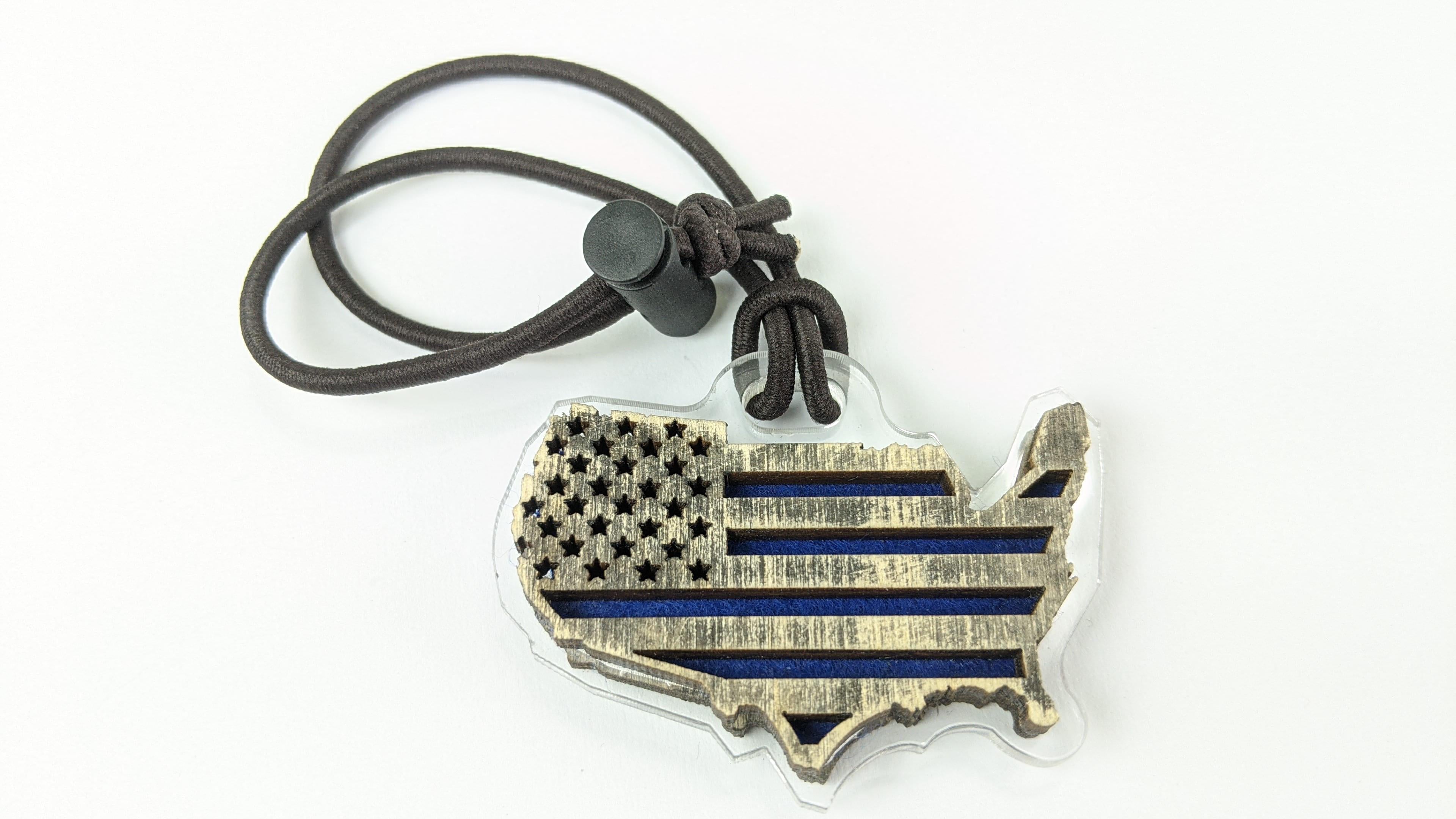 Ароматизатор в авто из натурального дерева США/Bubble gum (7440833)