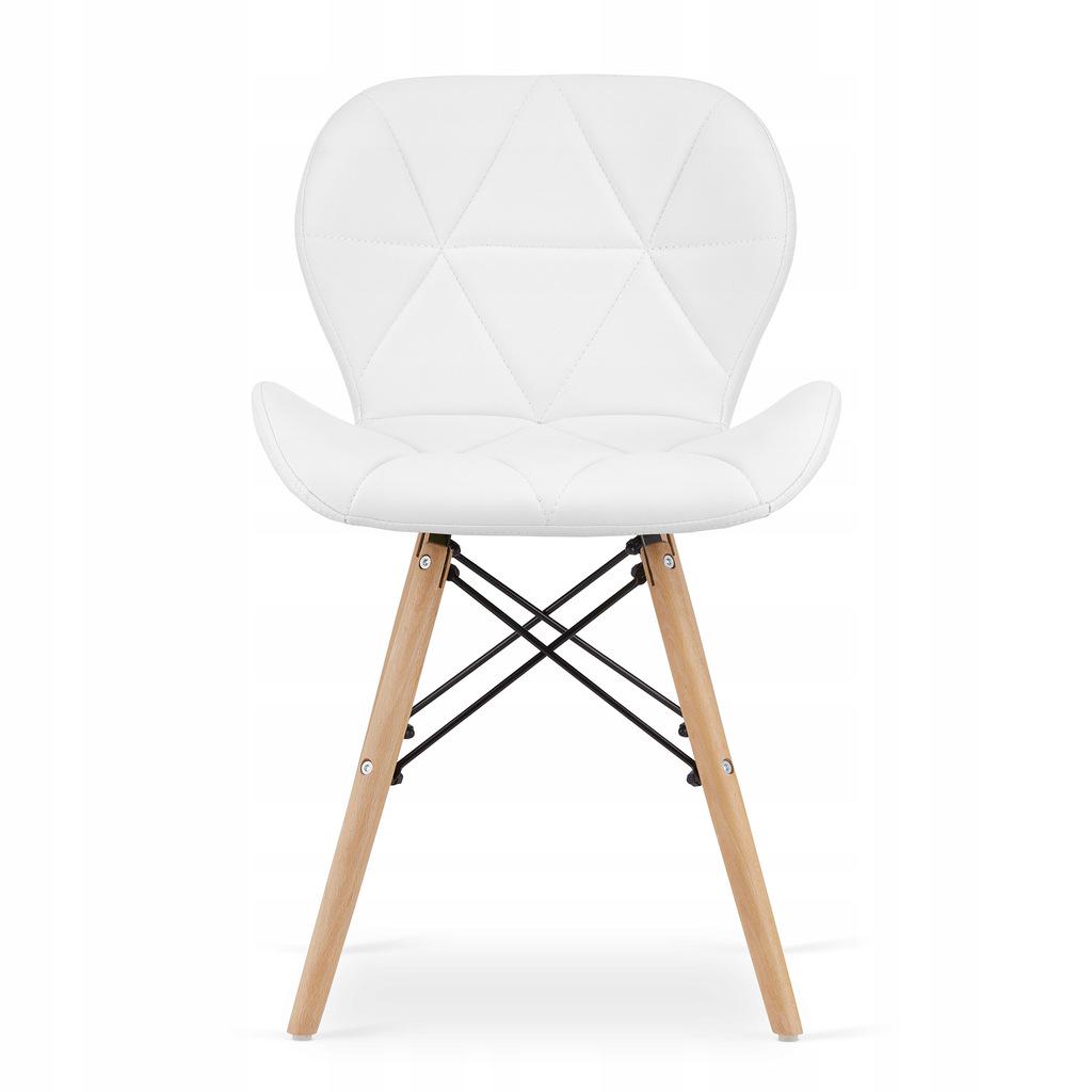 Комплект меблів Jumi Scandinavian Design стіл і стільці White-4 - фото 4