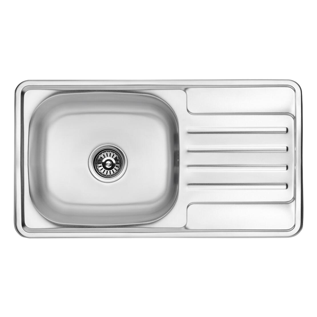 Мойка Kroner KRP SATIN-7642 врезная сатин (2667608051)