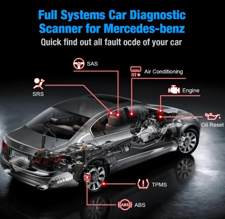 Автосканер Autel Maxi Scan MS309Pro OBD2/CAN (15351017) - фото 6