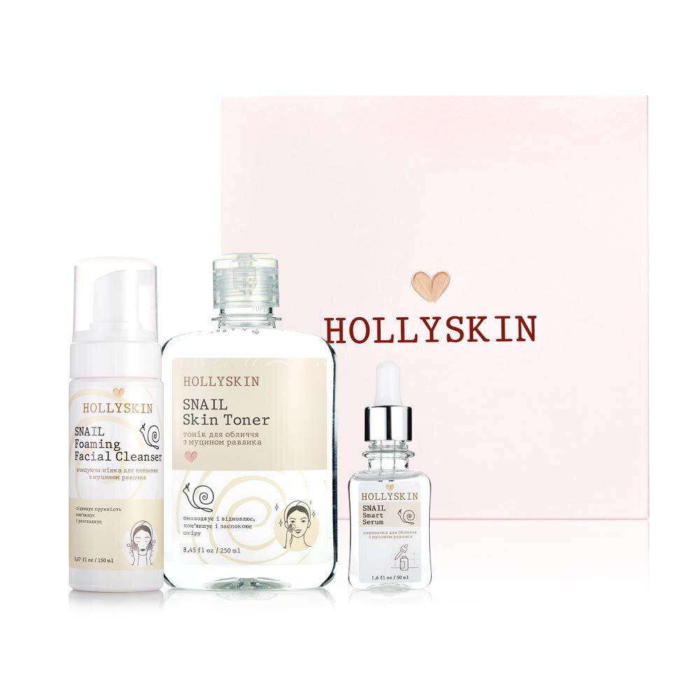 Набор Hollyskin Snail Smart Basic Care