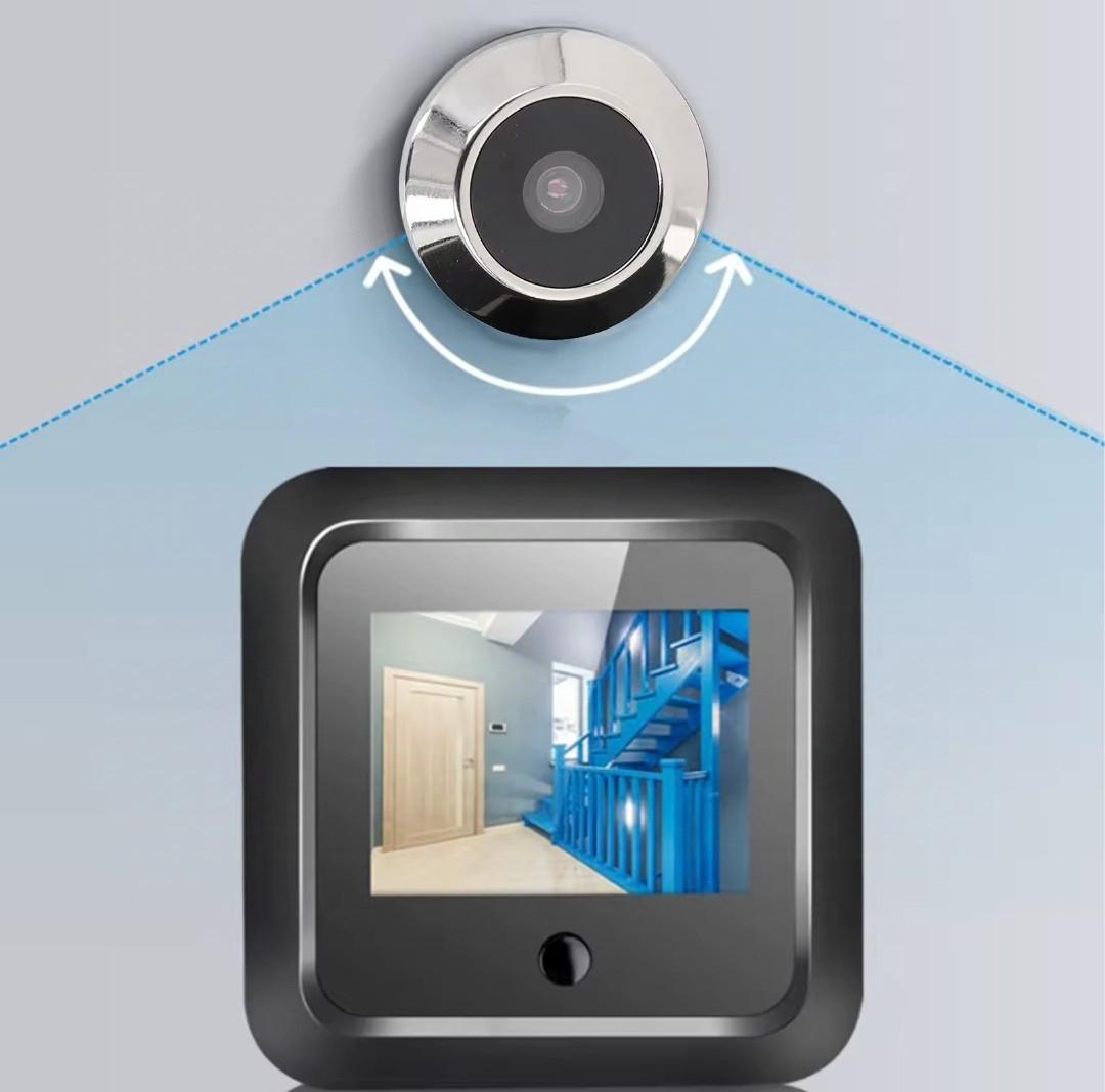 Видеоглазок дверной Securit беспроводной с TFT дисплеем 2,4" (2434074794) - фото 5