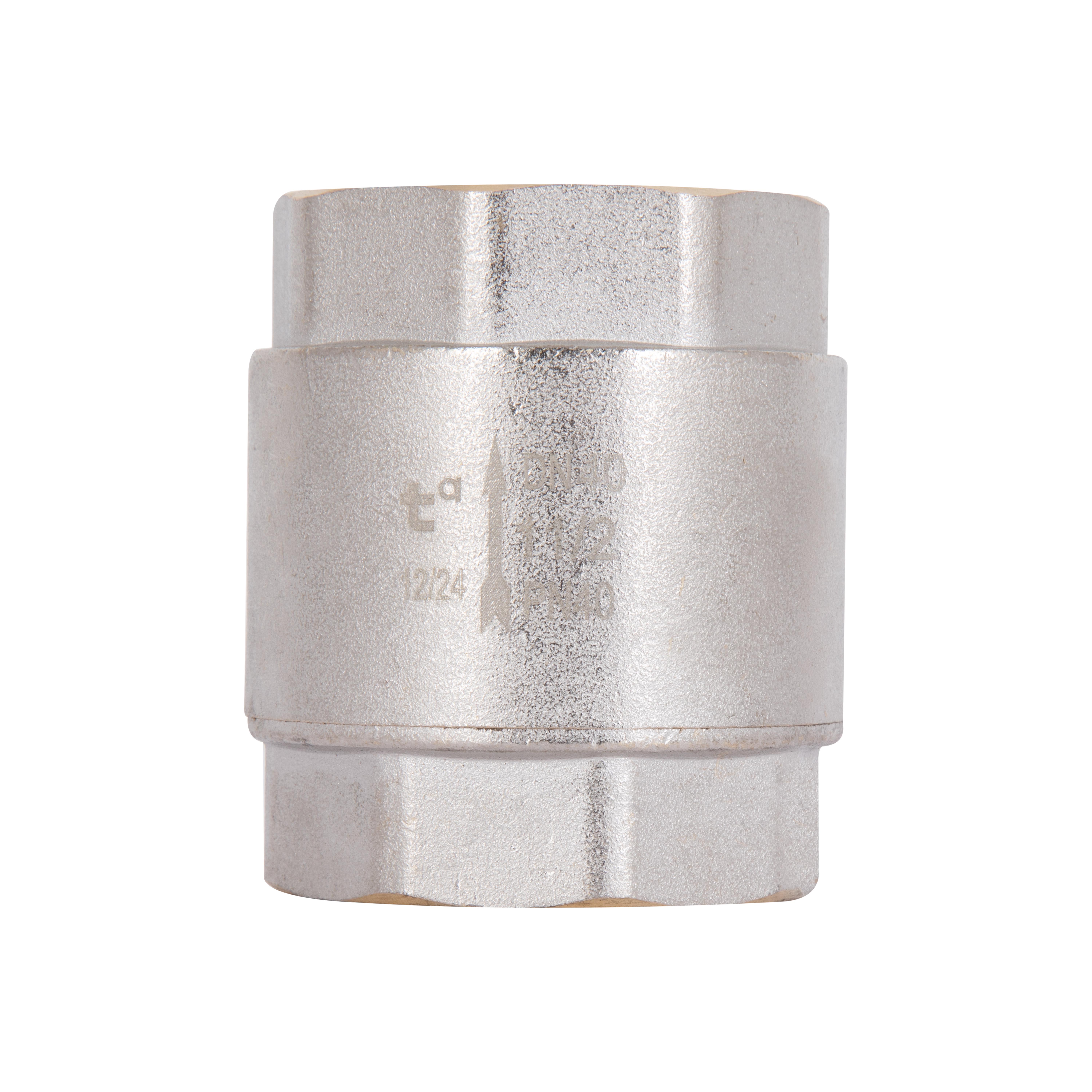 Клапан обратный Thermo Alliance Standart с латунным штоком 1-1/2" ВВ (TAS240W40)