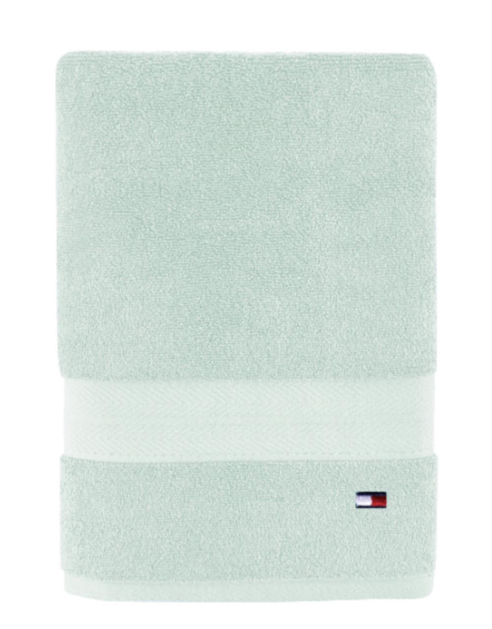 Полотенце банное Tommy Hilfiger Modern American Solid Cotton Bath Towel Мятный (1989135601)