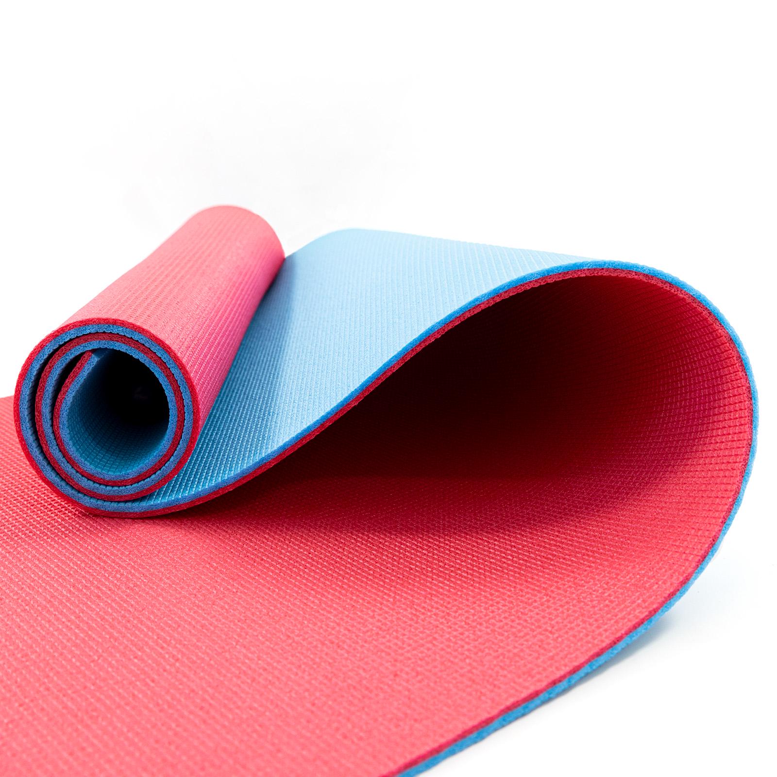 Килим для фітнесу та пілатесу OSPORT Спорт 10 мм Червоний/Блакитний (FI-0083-1) - фото 2 Килим для фітнесу та пілатесу OSPORT Спорт 10 мм Червоний/Блакитний (FI-0083-1) - фото 2