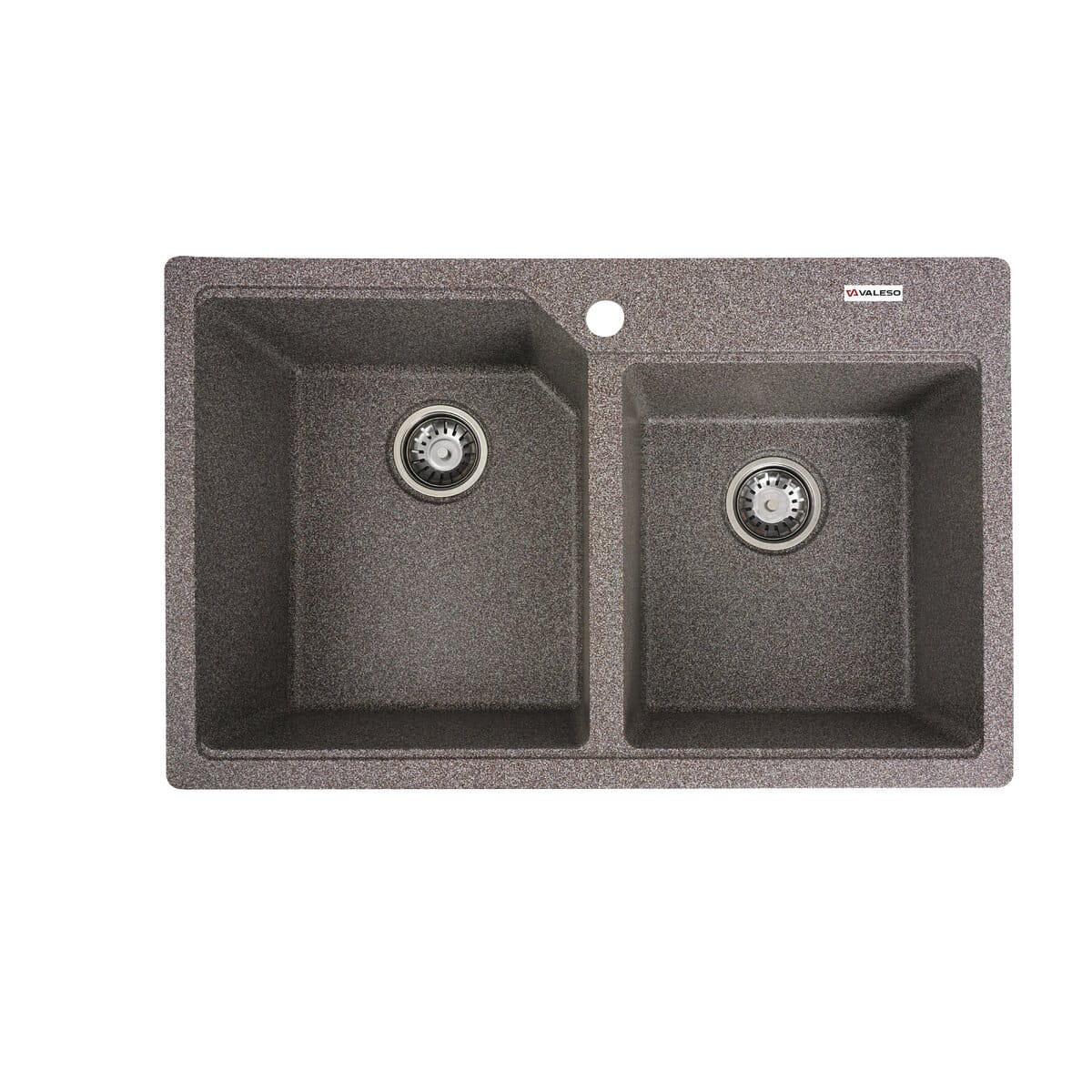 Мойка гранитная Valeso Harmony 780х500 врезная прямоугольная матовый (PLTM-SP000047104)