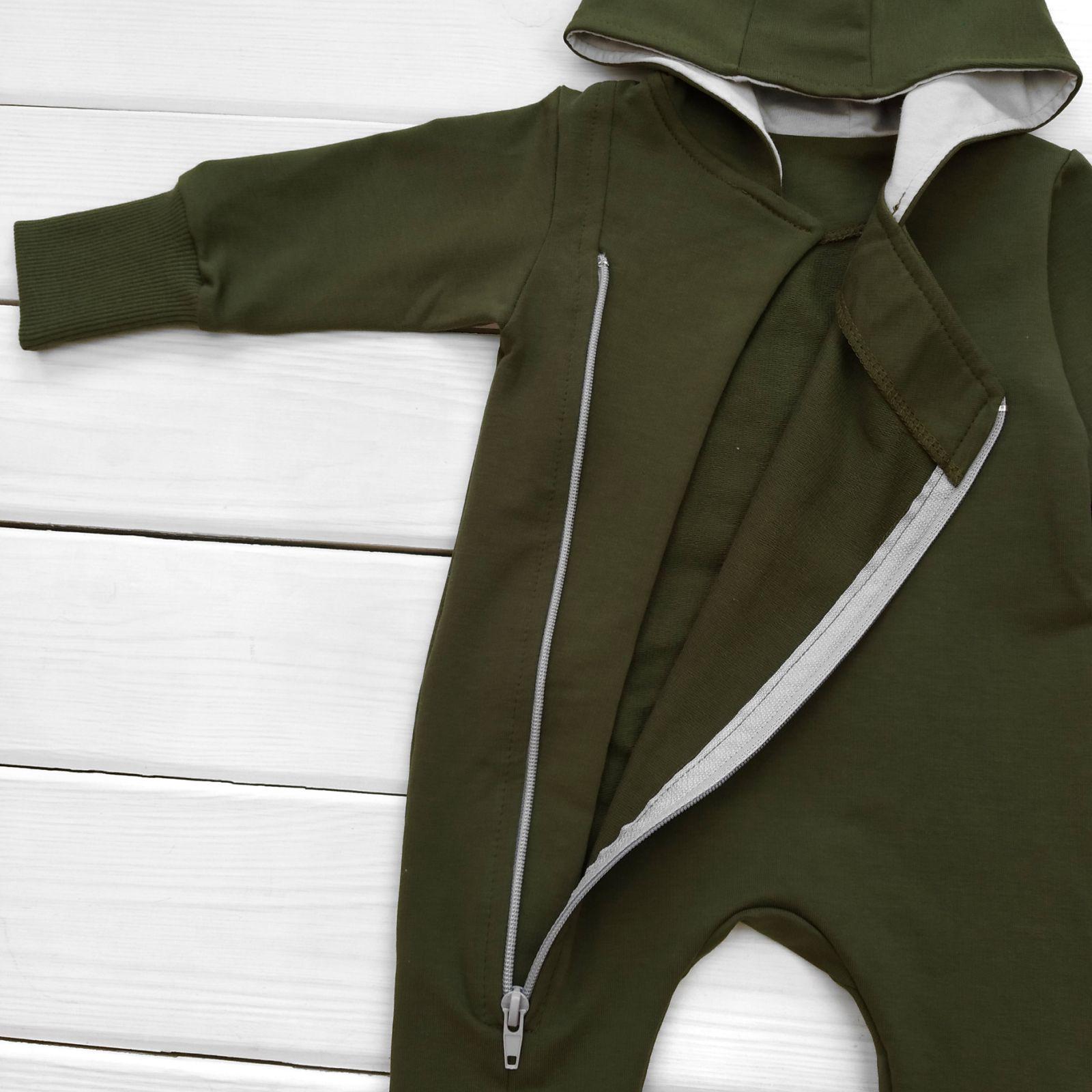 Комбинезон детский Dexter's Boys 2156 68 см Хаки (d2156-7) - фото 2 Комбинезон детский Dexter's Boys 2156 68 см Хаки (d2156-7) - фото 2