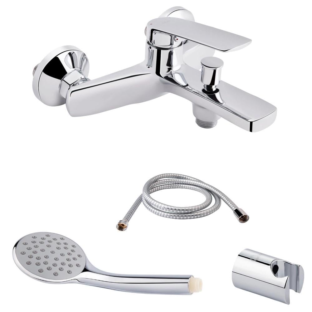 Смеситель Q-tap Kralovice 3029103DC для ванны с коротким изливом