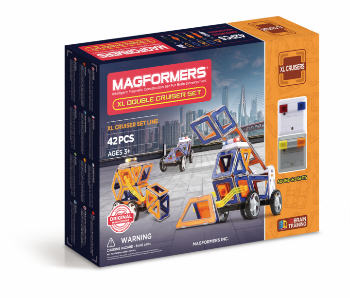 Конструктор Magformers Суперкрейсер 42 эл. (706004)