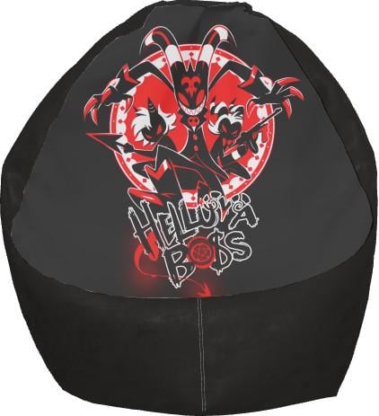 Кресло-груша Адский Босс Helluva Boss 3 L (13243368)