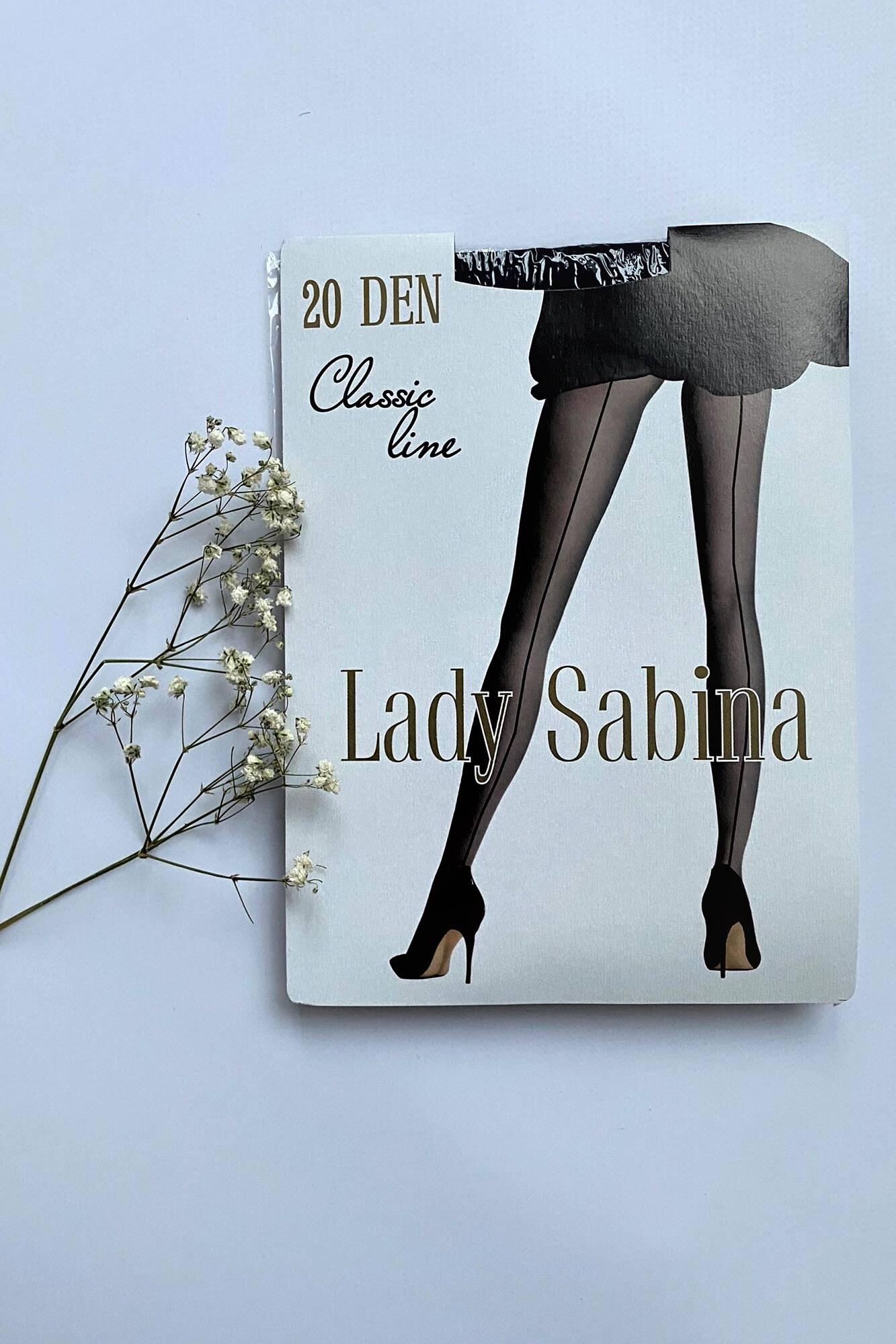 Колготы женские LS Classik Line 20 den р. 2 Черный (S8055002)