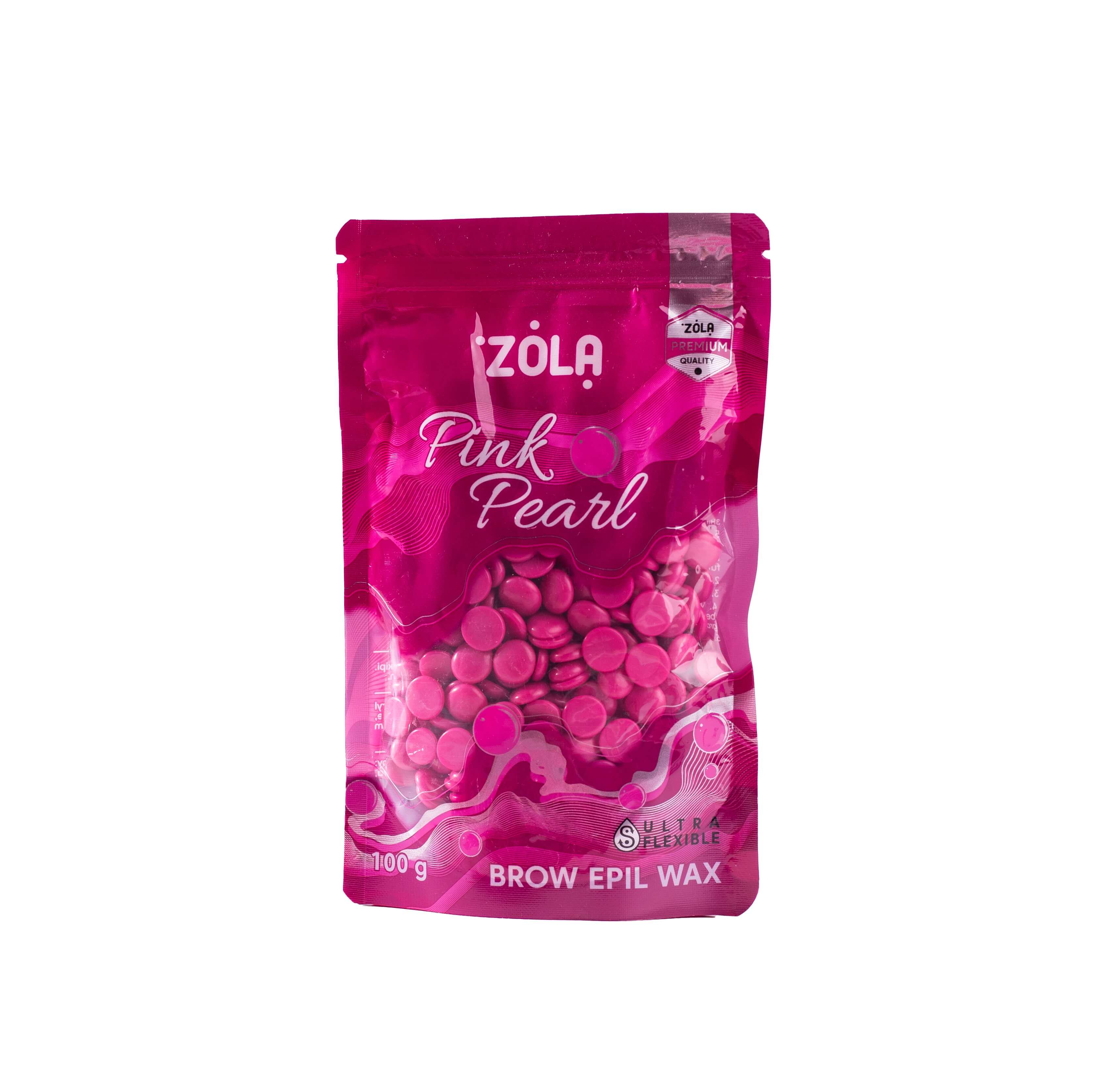 Віск гранульований Zola Brow Epil Wax 100 г Pink Pearl (949)