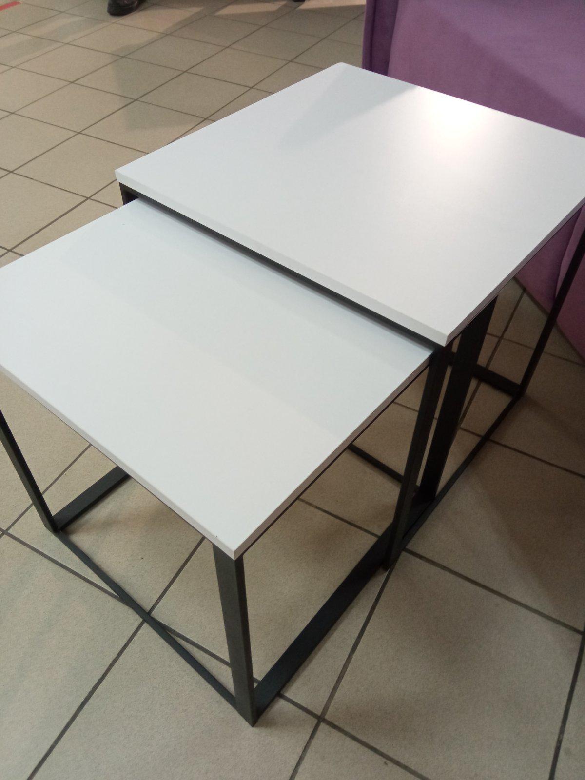 Журнальний столик Ascet 2в1 530x530x530 мм Аляска (GAAS14010000030) - фото 3