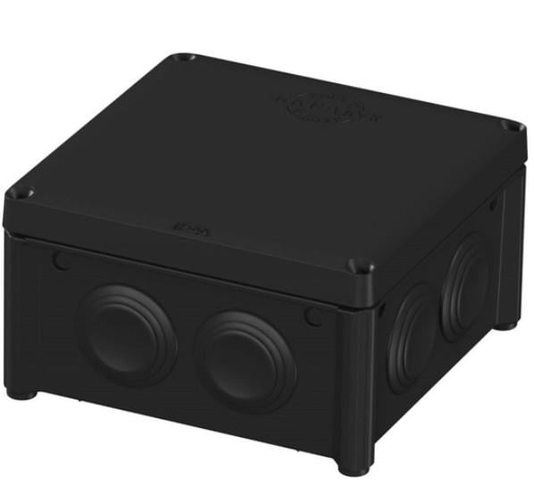 Коробка розподільча зовнішня поліпропілен PLK6506550 850°С самозатухаюча IP55 100х100х50 мм UNIKA PLANK IB (PLK6506550)