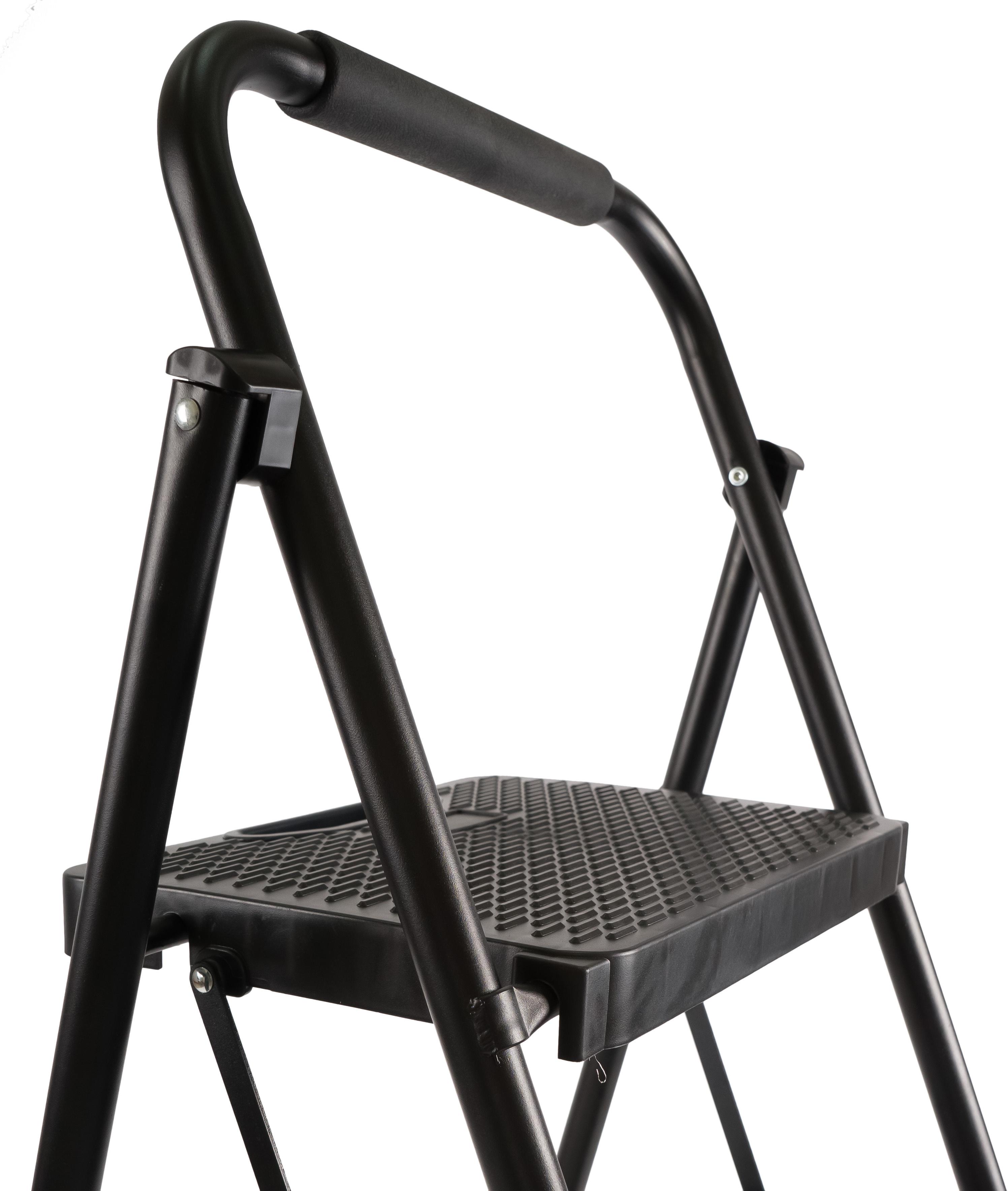 Сходи Alex Valex металеві 3 сходинки Чорний (AVL-SW3) - фото 4 Сходи Alex Valex металеві 3 сходинки Чорний (AVL-SW3) - фото 4