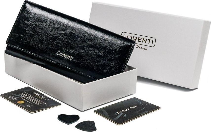 Кошелек женский кожаный LORENTI 72037-BPR-1363 Черный