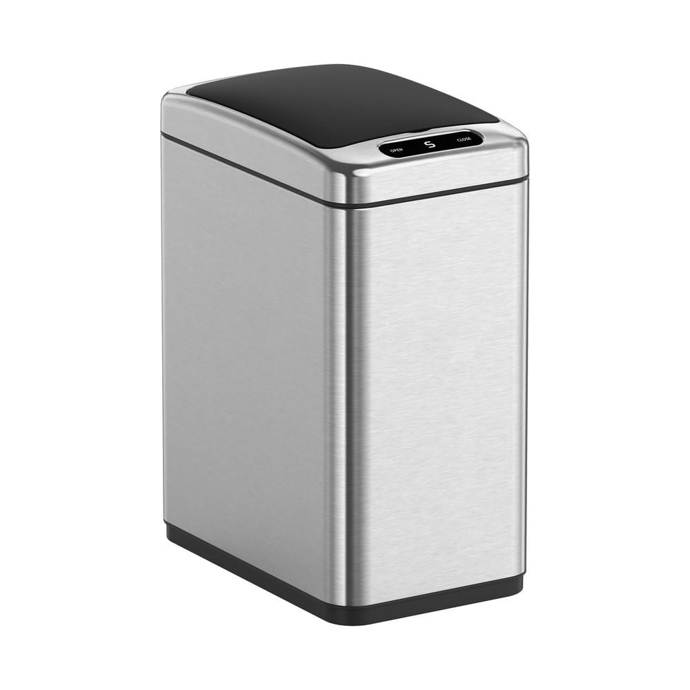 Відро для сміття сенсорне Koer TC-020408-02 прямокутне 8 л Нержавіюча сталь (KR5588) - фото 5