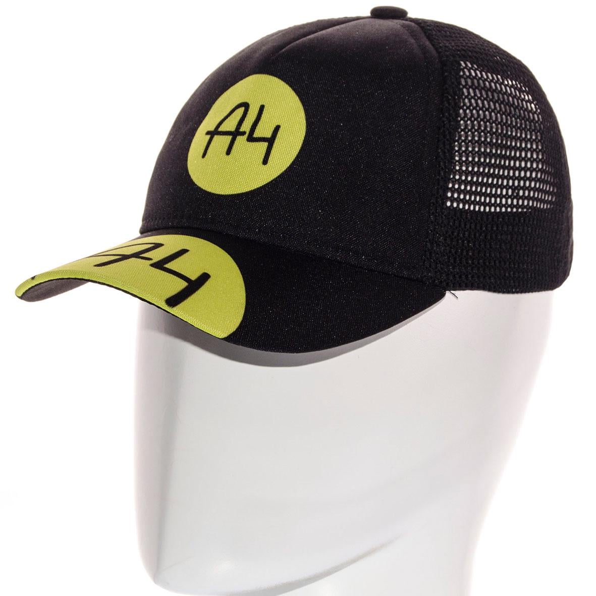 Бейсболка дитяча YellowCircle SUBD21888 літня на сітці S/р. 53-54 Чорний