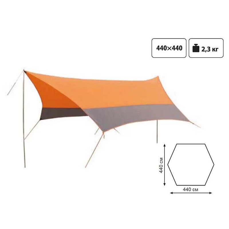 Тент со стойками Tramp Lite Tent Orang (TLT-011) - фото 8